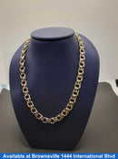Chain - Yellow Gold 10k (.417) 31.3 grams 18 inch