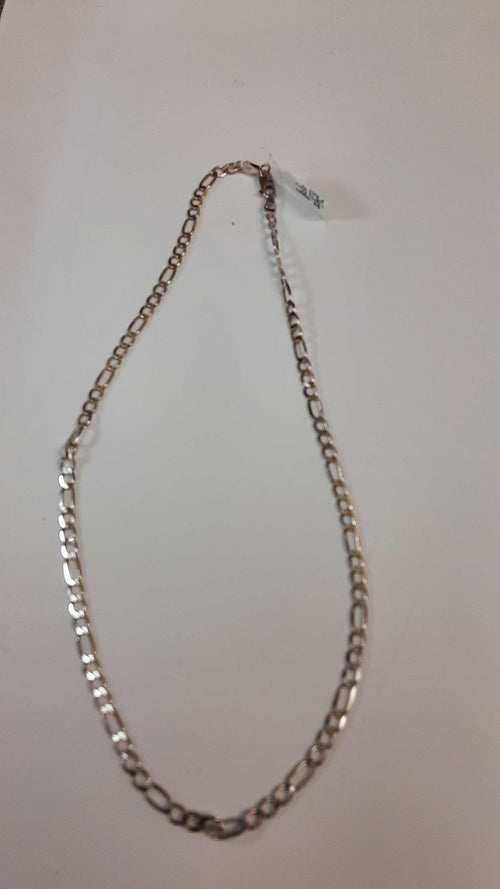 Figaro Chain - White Gold 14k (.585) 14.3 grams 16 inch