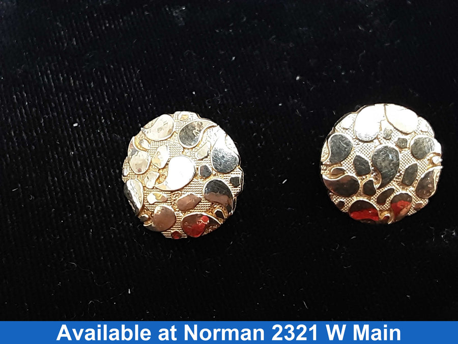 Gold Ball Earrings - Yellow Gold 10k (.417) 2.1 grams