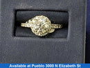 Women's Ring - Solitaire - White Gold 14k (.585) 3.3 grams Size 7.5