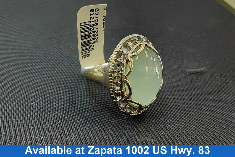 Women's Ring - White Gold 10k (.417) 7.6 grams Size 11