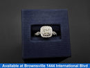 Women's Ring - White Gold 10k (.417) 2.7 grams Size 7.5