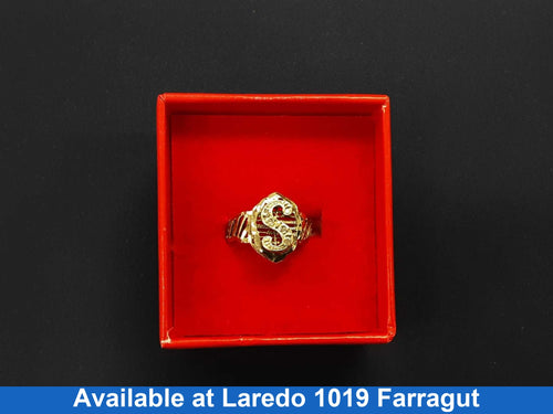 Women's Ring - Yellow Gold 10k (.417) 1.9 grams Size 20