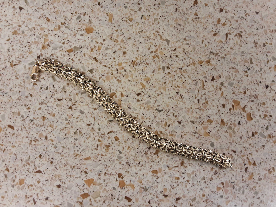 Wheat Bracelet - Yellow Gold 14k (.585) 14.2 grams 7 inch