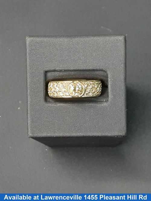 Women's Ring - Solitaire - Platinum 16.1 grams Size 20