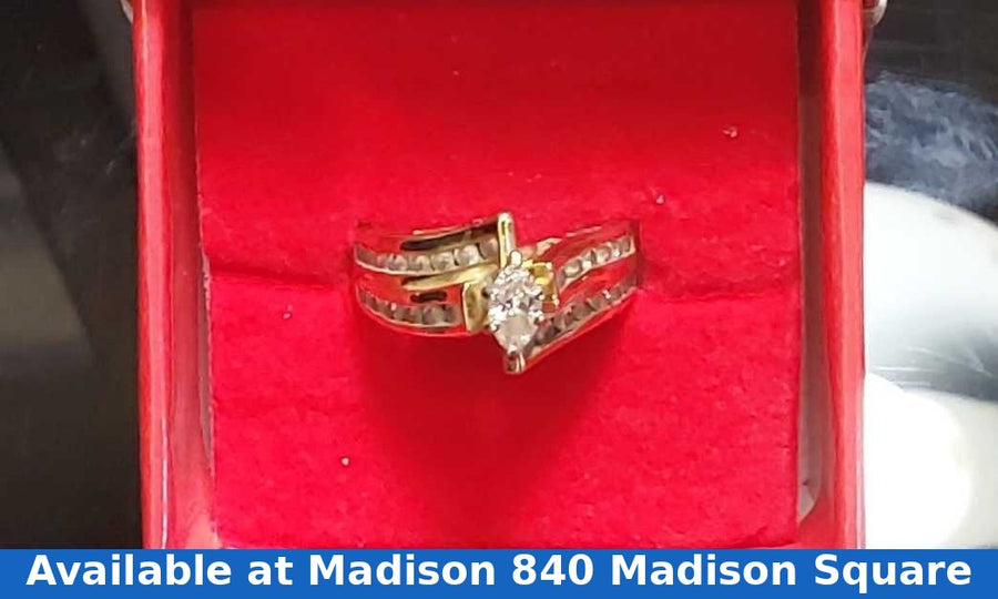 Women's Ring - Yellow Gold 14k (.585) 5.7 grams Size 8