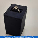 Women's Ring - White Gold 14k (.585) 4.9 grams Size 8.5