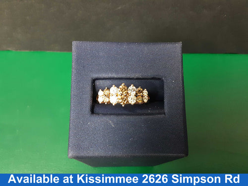 Women's Ring - Yellow Gold 14k (.585) 2.6 grams Size 7.5