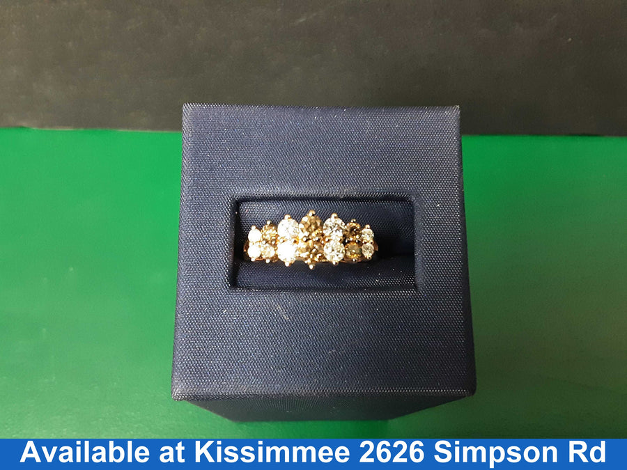 Women's Ring - Yellow Gold 14k (.585) 2.6 grams Size 7.5