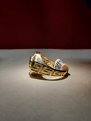 Men's Ring - Yellow Gold 14k (.585) 7.4 grams Size 10.5