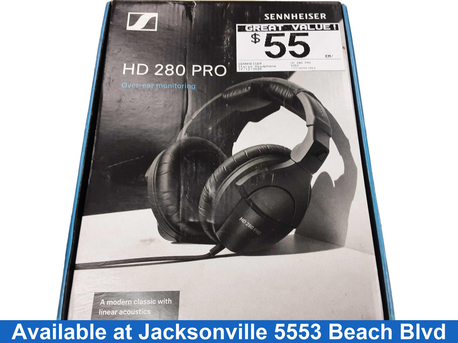 Sennheiser Hd 280 Pro Black Stereo Headphone