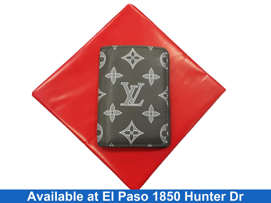 Louis Vuitton Pocket Organizer Gray Wallet