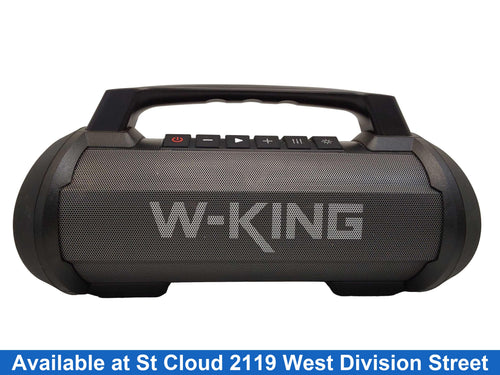W-king D10 Black Portable Speaker