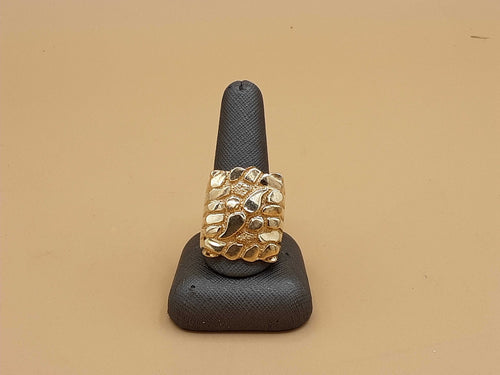 Men's Ring - Yellow Gold 10k (.417) 19.5 grams Size 13