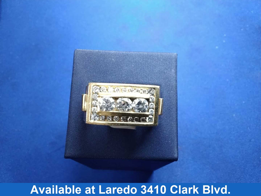 Man's Ring - Yellow Gold 18k (.750) 23.3 grams Size 11