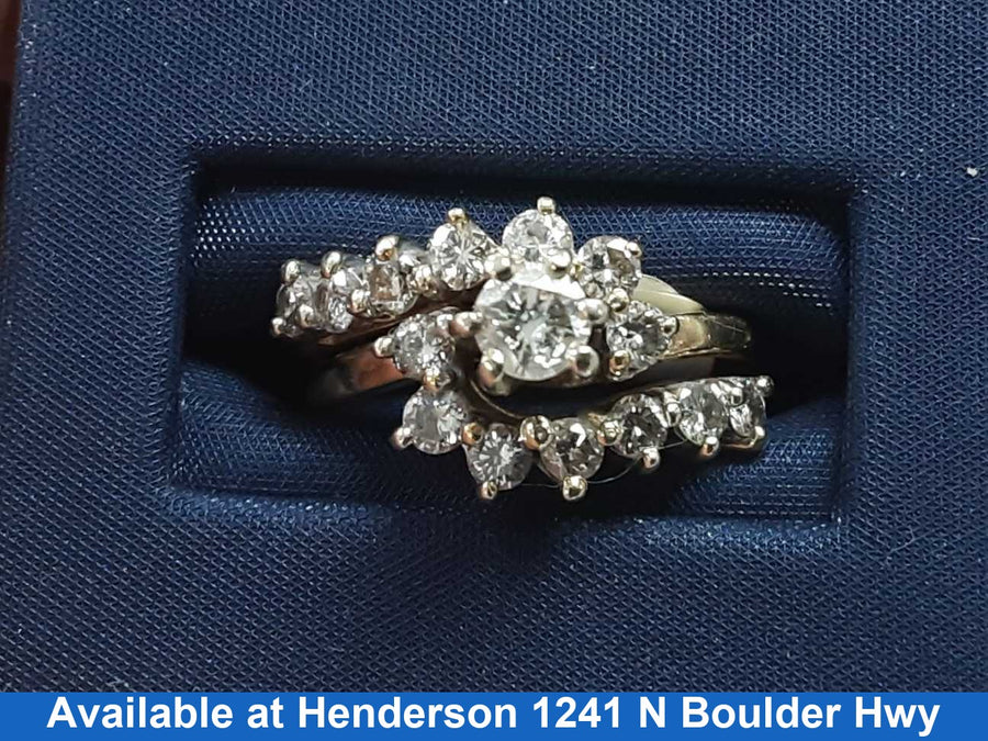 Women's Ring - Yellow Gold 14k (.585) 5.1 grams Size 20