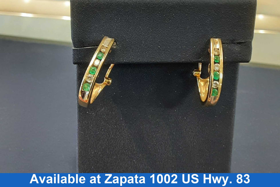 Bangle Earrings - Yellow Gold 14k (.585) 4.1 grams