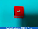Ring - Wedding Band - White Gold 14k (.585) 1.6 grams Size 7.5