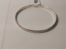 Bangle Bracelet - Silver 6.2 grams 6 inch