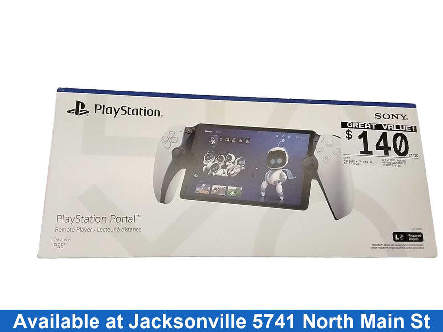 Sony Cfi-y1001 Portal Remote Player White Portable Video Game System