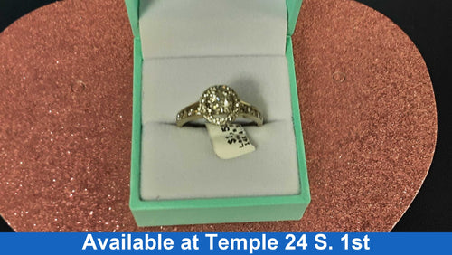 Women's Ring - White Gold 14k (.585) 4.3 grams Size 8.5