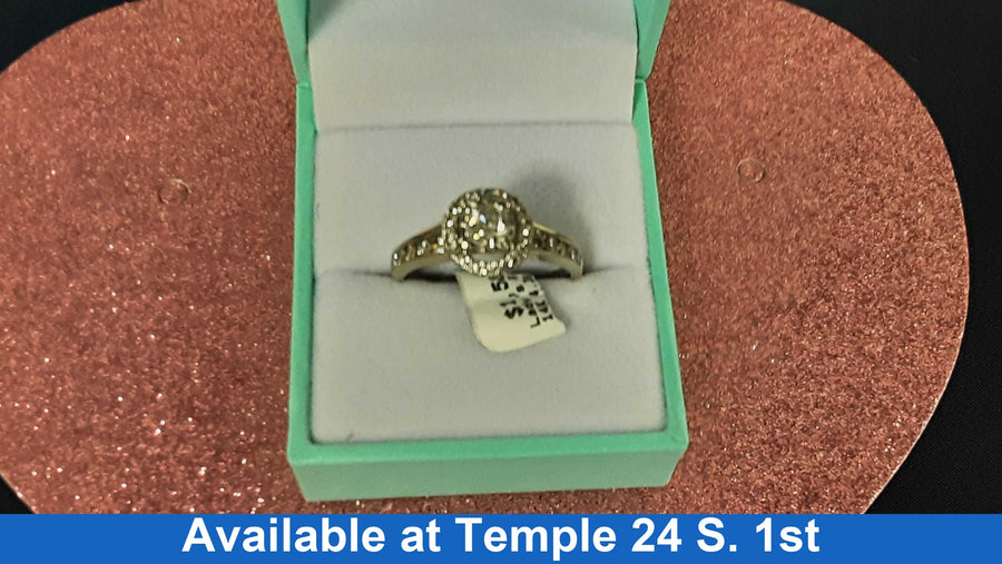 Women's Ring - White Gold 14k (.585) 4.3 grams Size 8.5