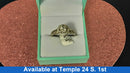 Women's Ring - White Gold 14k (.585) 4.3 grams Size 8.5
