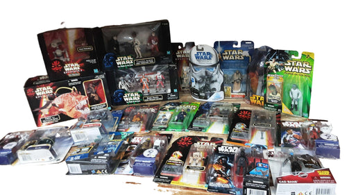 Star Wars 22 Asst Figures Black Other Collectible