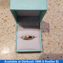 Ring - Wedding Band - Yellow Gold 10k (.417) 1.8 grams Size 7