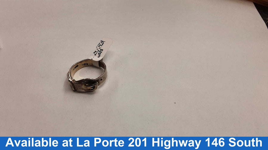 Women's Ring - Silver 7.8 grams Size 13