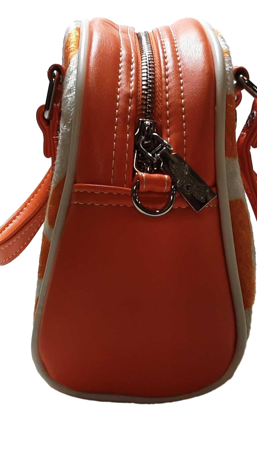 Von Dutch Von Dutch Orange Cow Print Bowling Bag Orange Purse / Handbag