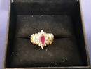 Women's Ring - Yellow Gold 14k (.585) 5.6 grams Size 6
