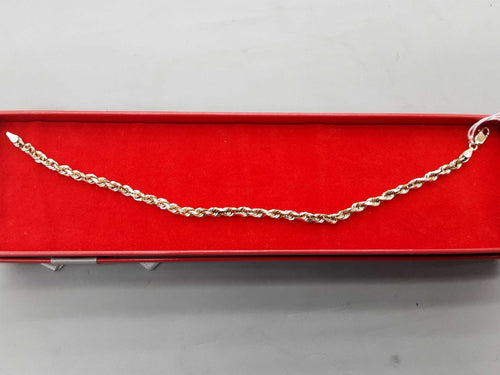 Rope Bracelet - Yellow Gold 14k (.585) 8.3 grams 8 inch