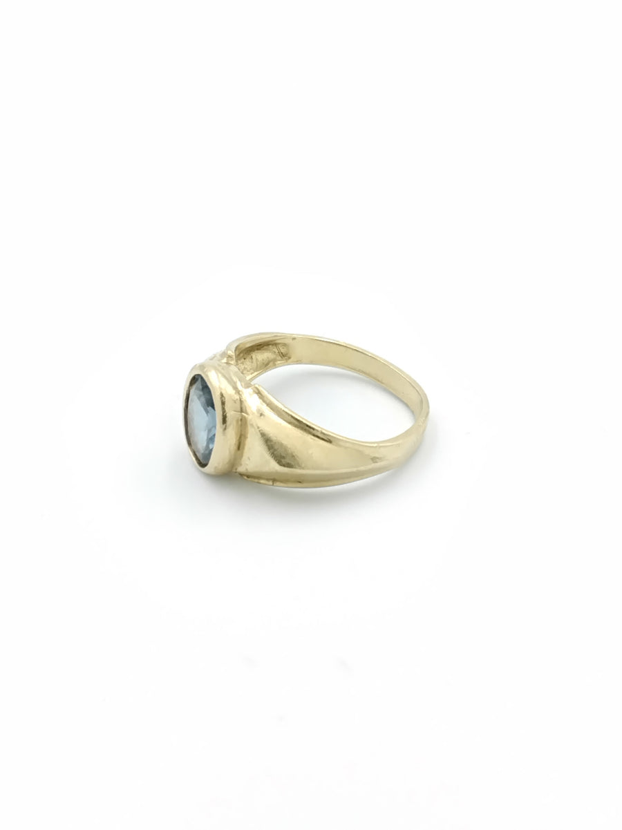 Men's Ring - Yellow Gold 14k (.585) 3.5 grams Size 6