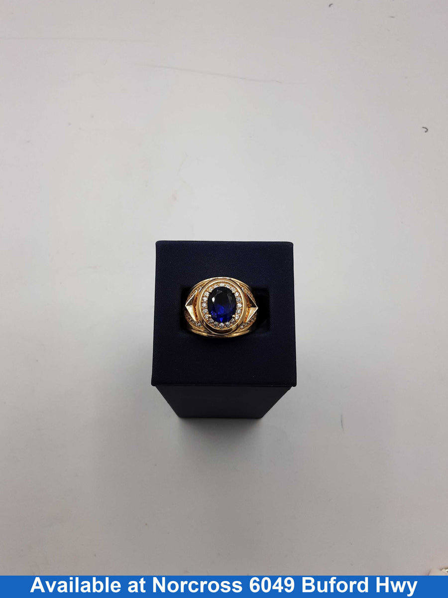 Men's Ring - Yellow Gold 14k (.585) 10.5 grams Size 20