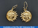 Earrings - Yellow Gold 10k (.417) 3.4 grams