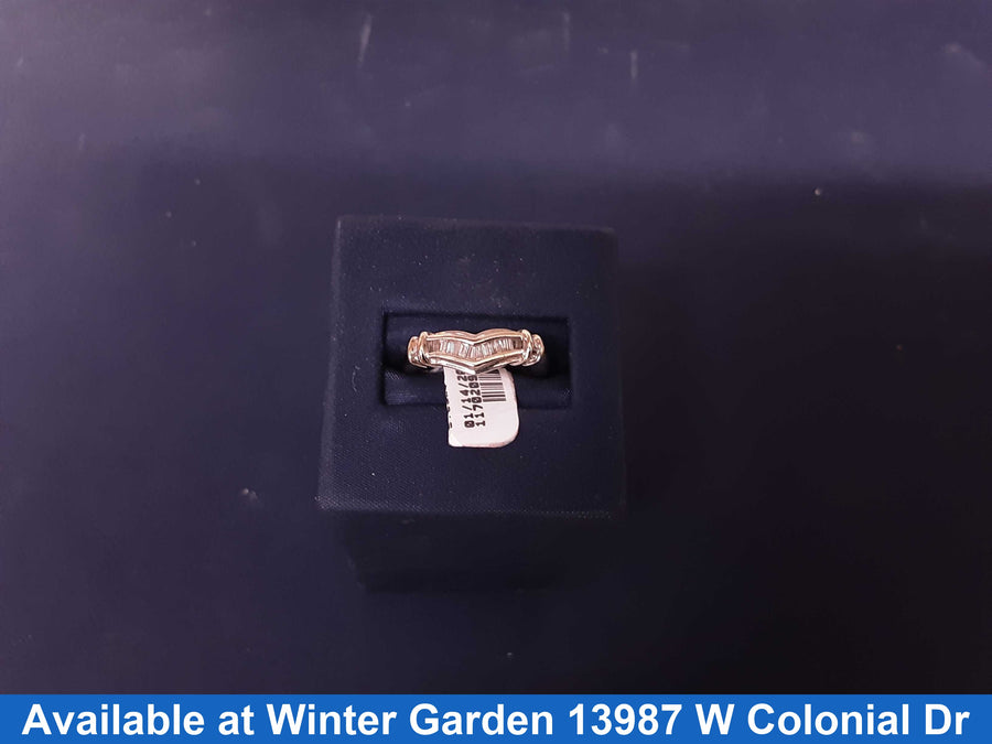 Women's Ring - White Gold 10k (.417) 2.5 grams Size 7