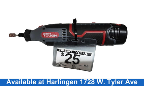 Hyper Tough 80199 Black Cordless Rotary Tool
