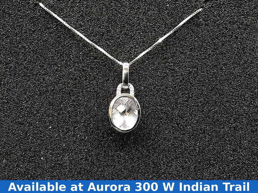 Nugget Pendant - White Gold 14k (.585) 3.5 grams