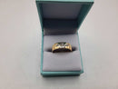 Women's Ring - Yellow Gold 14k (.585) 5.4 grams Size 10.5