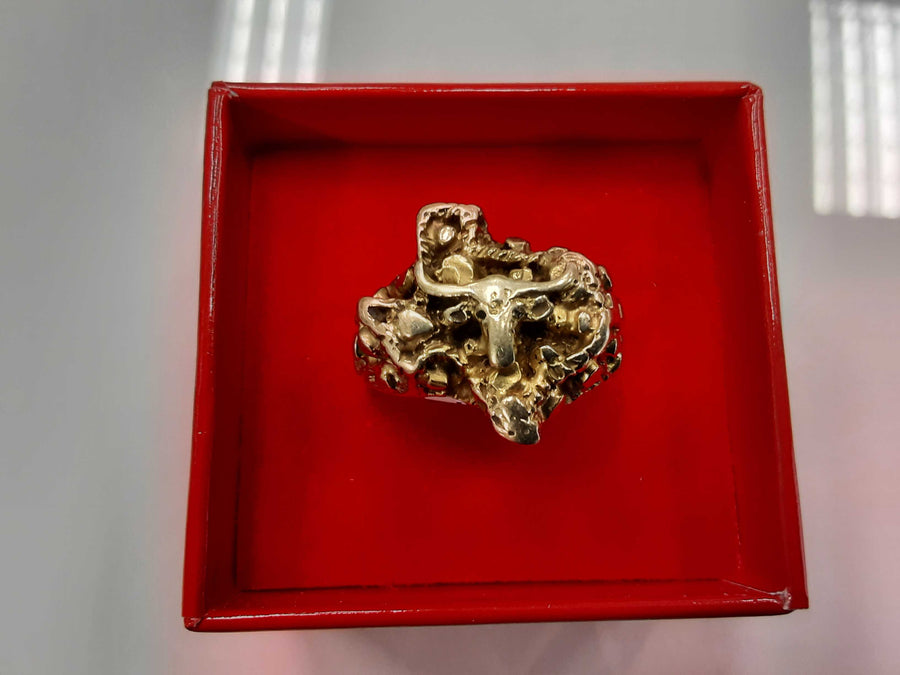 Men's Ring - Yellow Gold 14k (.585) 13.9 grams Size 6