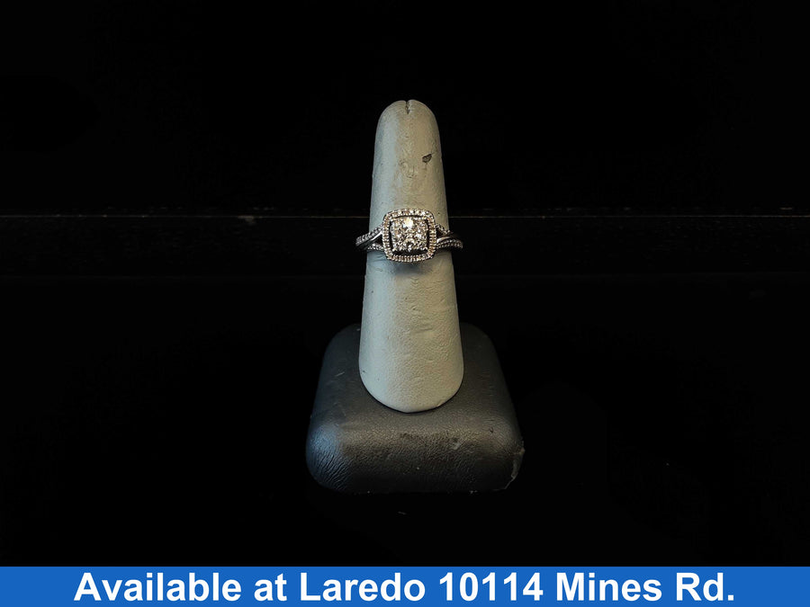 Women's Ring - White Gold 14k (.585) 4.3 grams Size 6