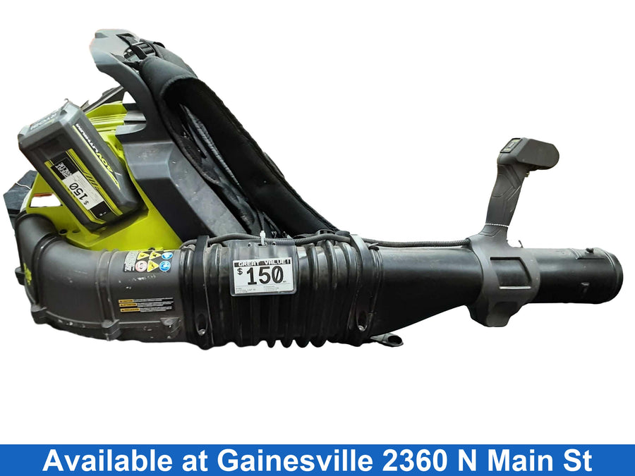 Ryobi Ry40404vnm Green Cordless Leaf Blower