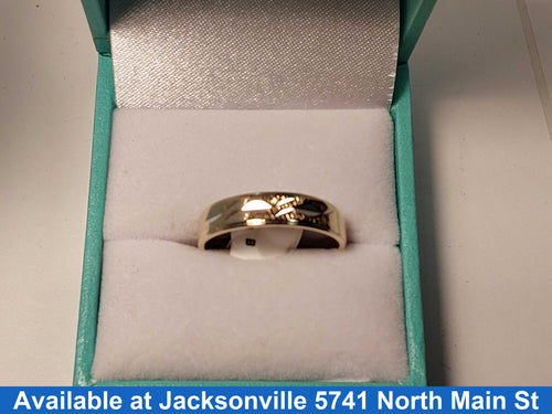 Ring - Wedding Band - Yellow Gold 14k (.585) 2.7 grams Size 8