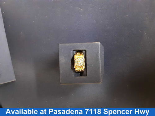 Men's Ring - Yellow Gold 14k (.585) 4.8 grams Size 20