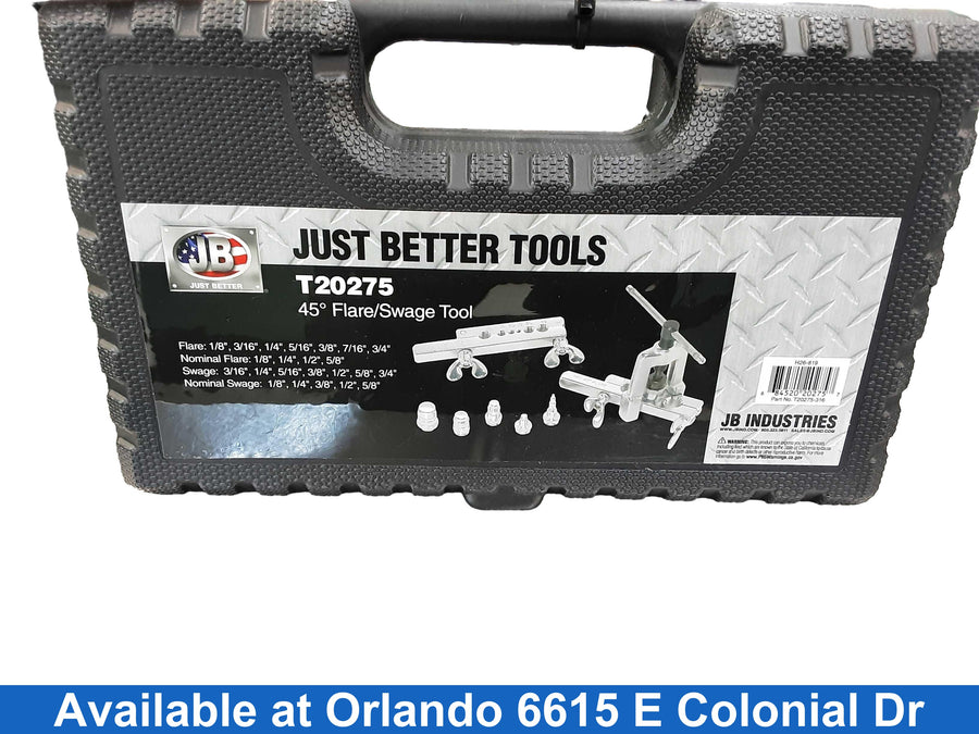 Just Better T20275 Silver Flaring Tool