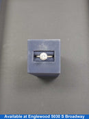 Women's Ring - Solitaire - White Gold 14k (.585) 3.8 grams Size 5
