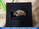 Ring - Engagement Set - Rose Gold 10k (.417) 3.9 grams Size 20