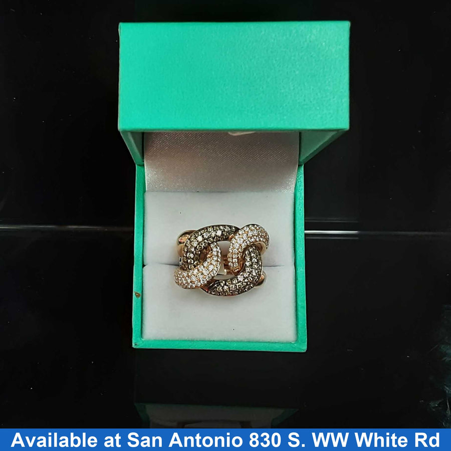 Women's Ring - Rose Gold 14k (.585) 10.6 grams Size 20