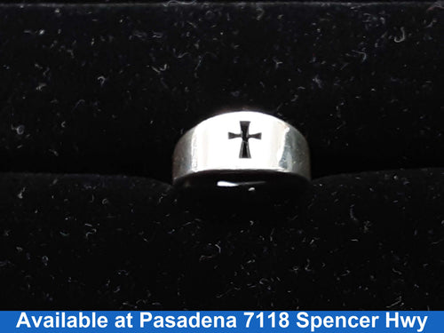 Ring - Wedding Band - Silver 4.8 grams Size 20